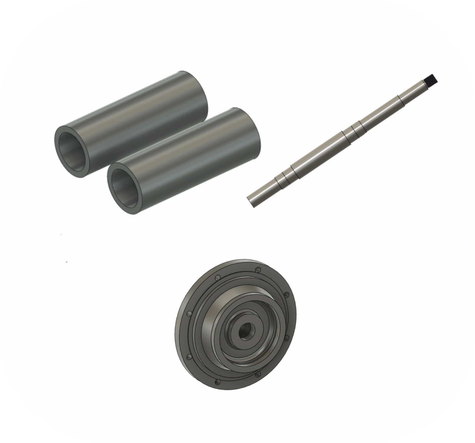 Reverse engineered impeller assembly